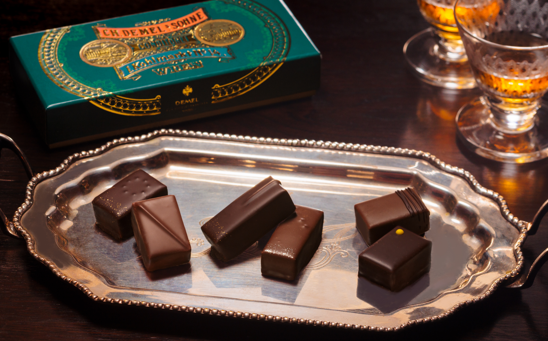 デメル バレンタイン 洋酒のトリュフ