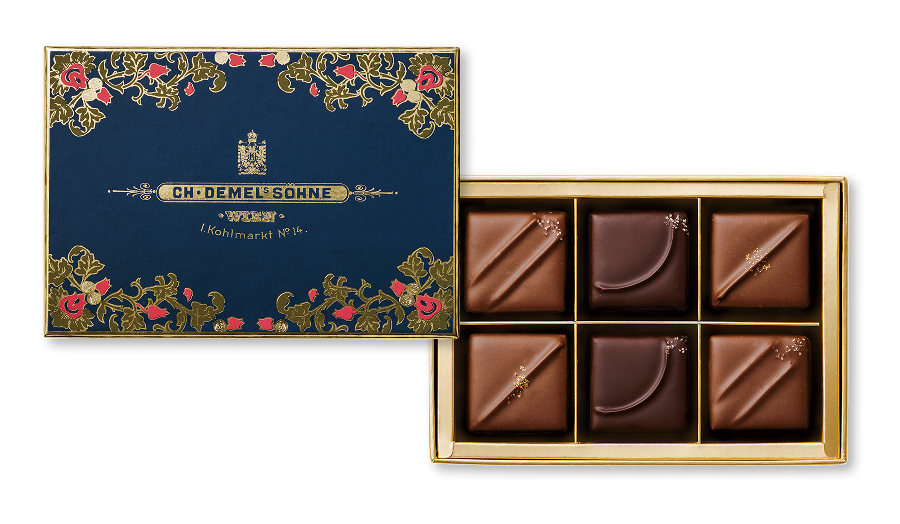 デメル バレンタイン クリスピーナッツショコラーデ