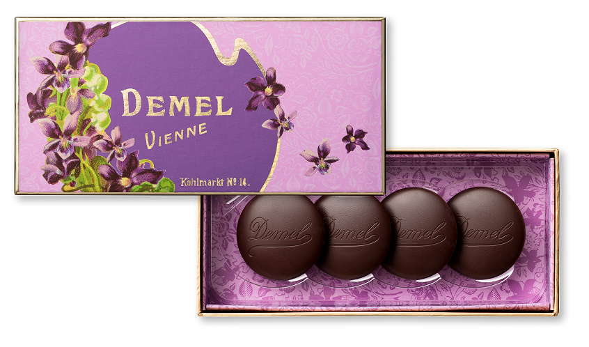 デメル バレンタイン すみれソースのタブレット