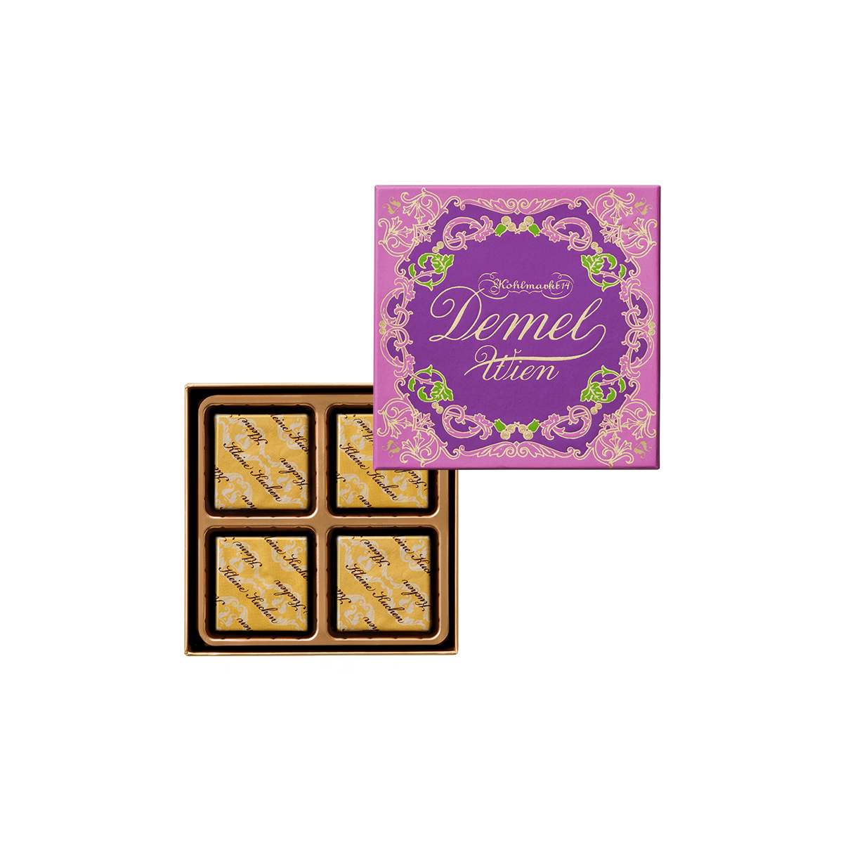 クライネクーヘン (すみれ) 4個入