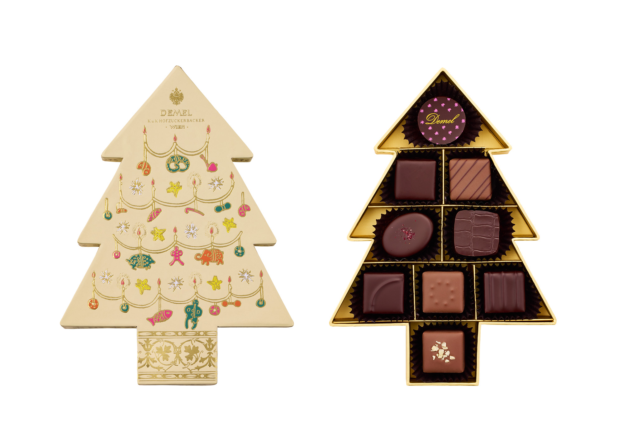 トリュフ9粒入 (2025クリスマスラベル)