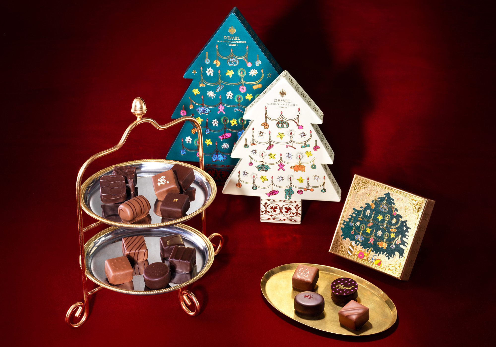 トリュフ4粒入 (2025クリスマスラベル)